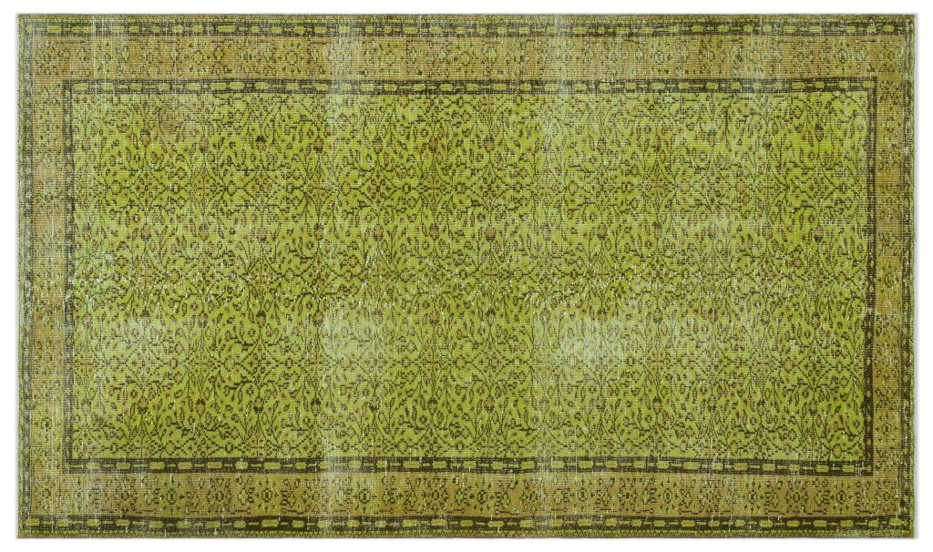 Apex Vintage Carpet Green 24237 163 x 278 cm