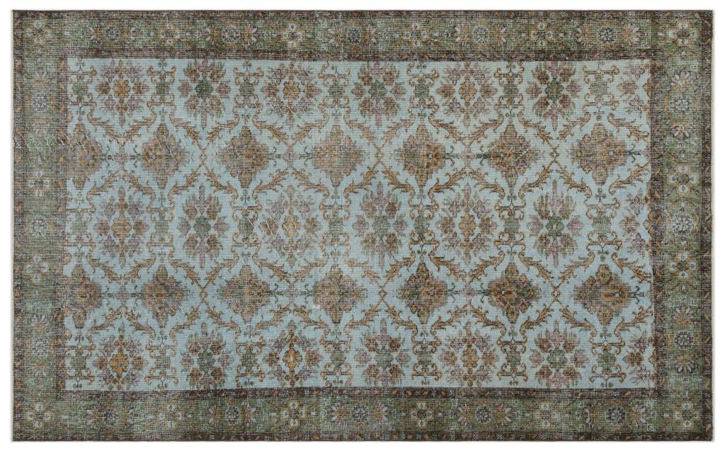 Apex Vintage Carpet Green 24346 173 x 279 cm