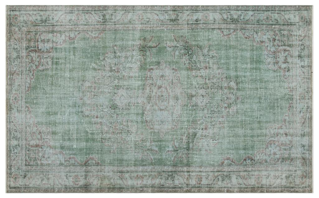 Apex Vintage Carpet Green 24364 165 x 272 cm
