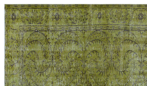 Apex Vintage Carpet Green 28045 159 x 275 cm