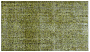 Apex Vintage Carpet Green 28045 159 x 275 cm