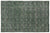 Apex Vintage Carpet Green 7633 172 x 272 cm