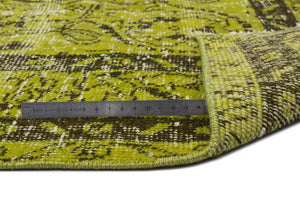 Apex Vintage Carpet Green 8707 172 x 293 cm