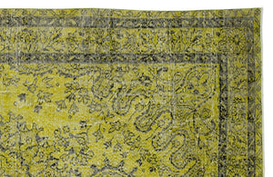 Apex Vintage Halı Yeşil 8707 172 x 293 cm