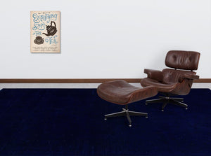 Apex Vintage XLarge Mavi 24514 235 x 341 cm