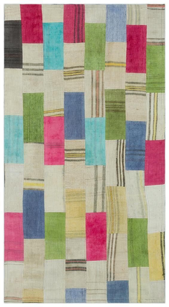 Apex Kilim Patchwork Unique Colours 22588 82 x 150 cm
