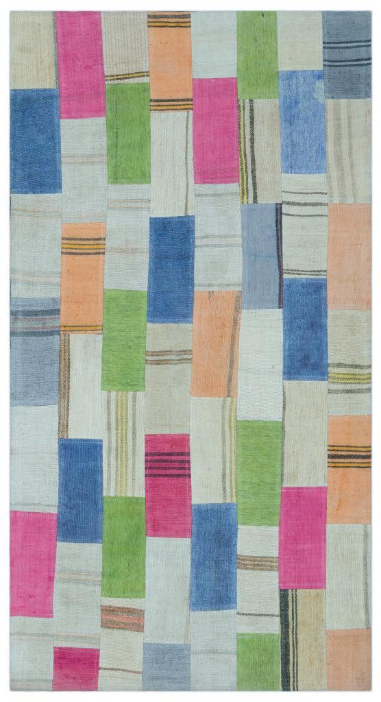 Apex Kilim Patchwork Unique Colours 24668 83 x 156 cm