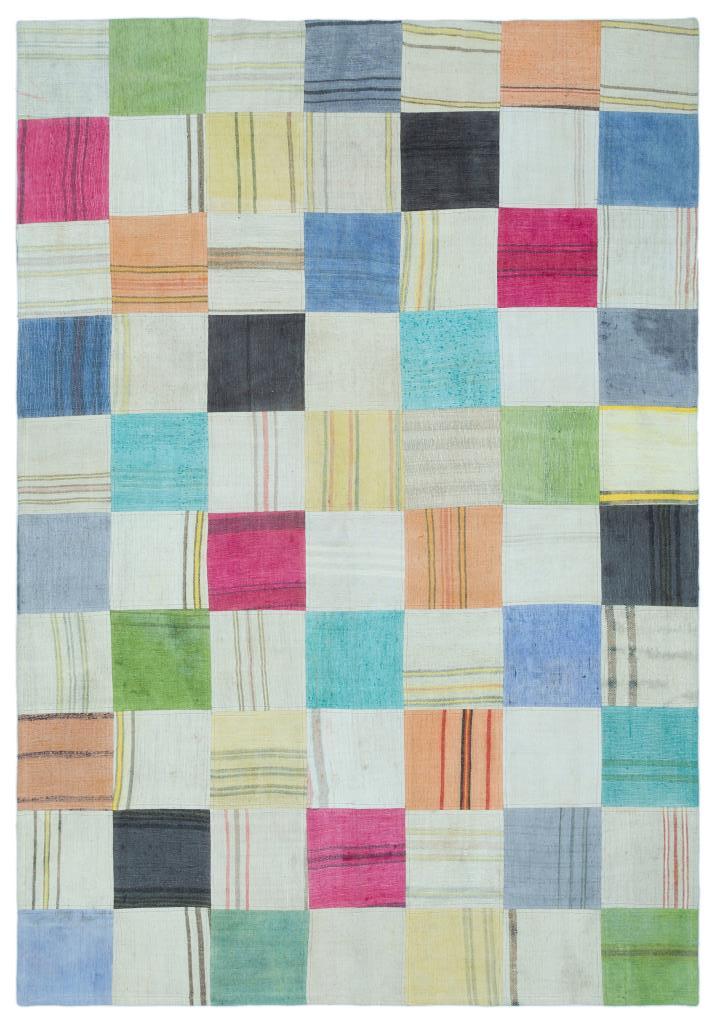 Apex Kilim Patchwork Unique Colours 25253 157 x 224 cm