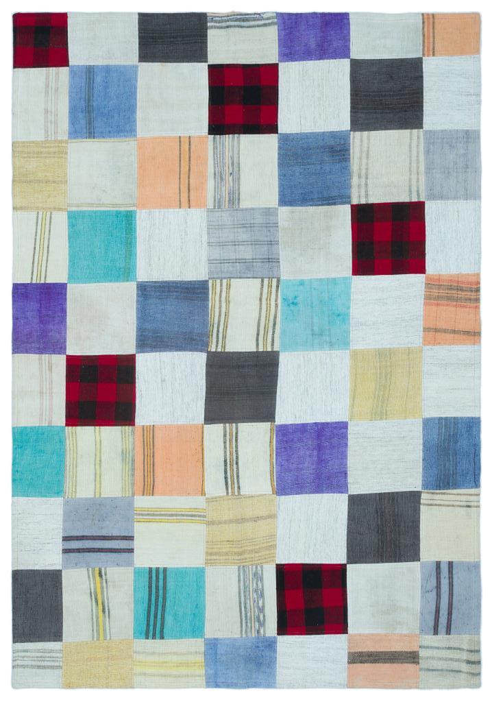 Apex Kilim Patchwork Unique Colours 25260 160 x 228 cm