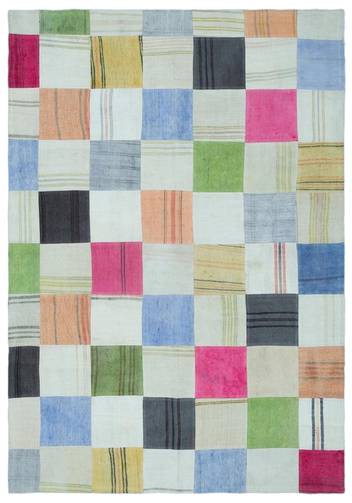 Apex Kilim Patchwork Unique Colours 25269 158 x 232 cm