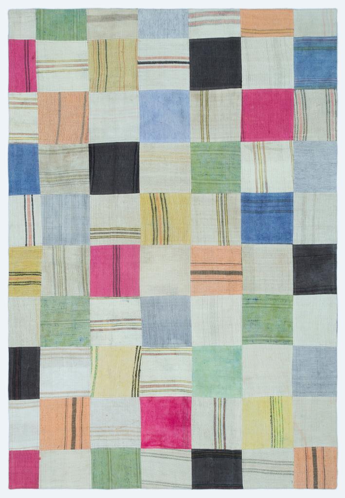 Apex Kilim Patchwork Unique Colours 25272 160 x 228 cm