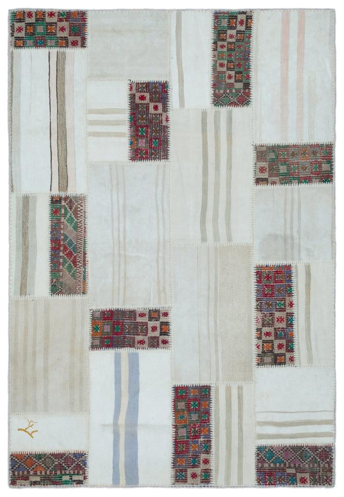 Apex Kilim Patchwork Unique Colours 25519 160 x 233 cm