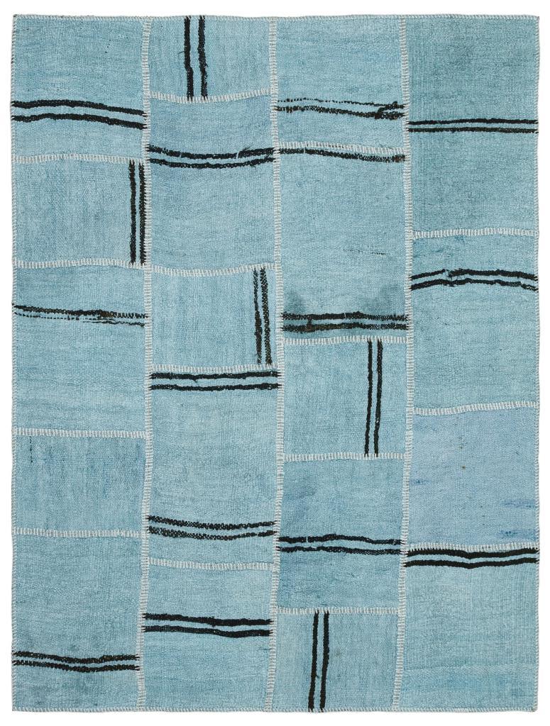 Apex Kilim Patchwork Unique Hemp 36951 160 x 208 cm