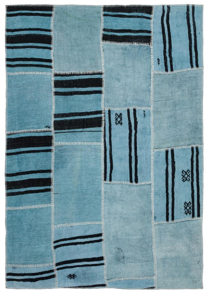 Apex Kilim Patchwork Unique Hemp 36955 159 x 227 cm