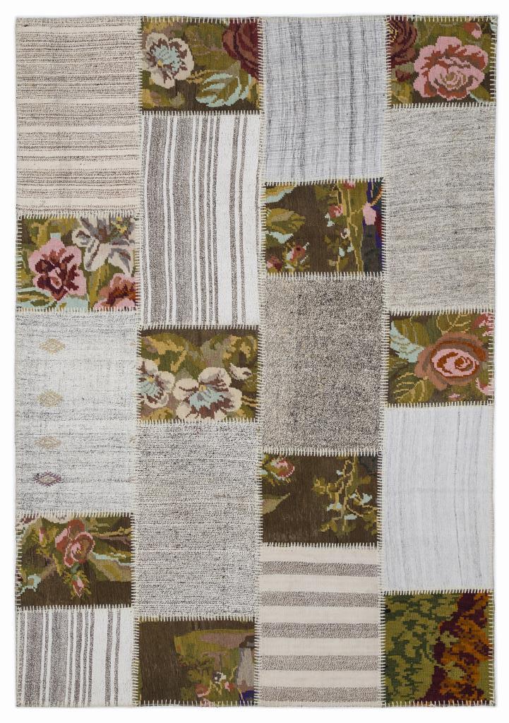 Apex Kilim Patchwork Unique Karabağ 1371 160 x 230 cm