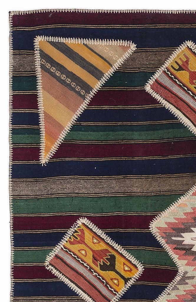 Apex Kilim Patchwork Unique Naturel 1117 160 x 230 cm