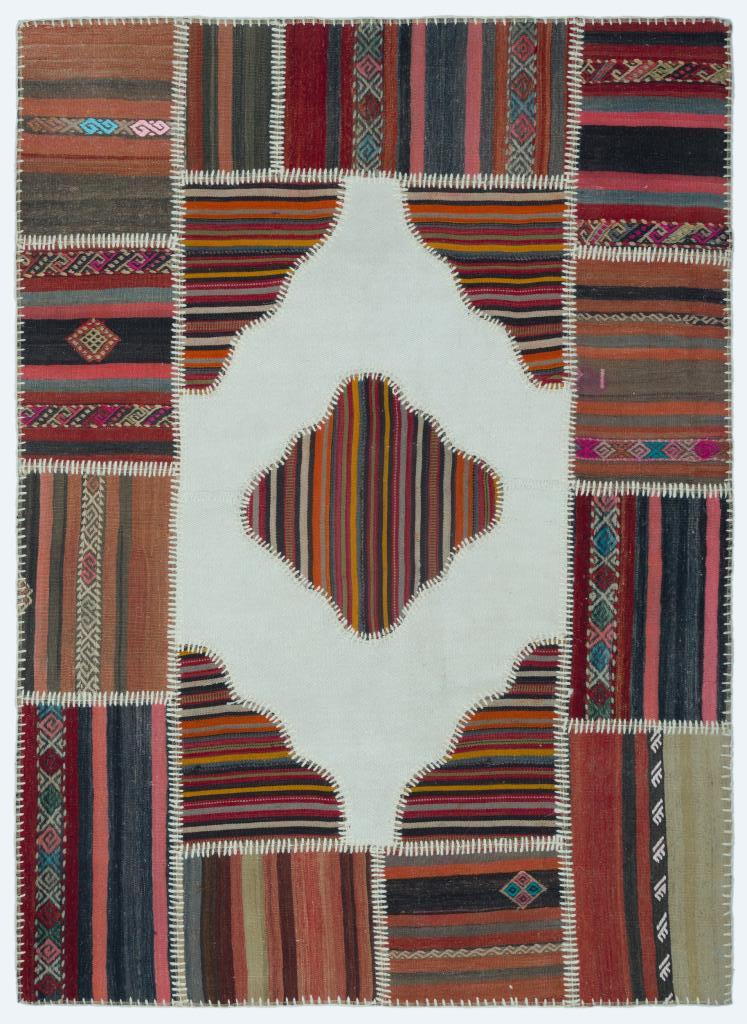 Apex Kilim Patchwork Unique Naturel 25164 130 x 180 cm