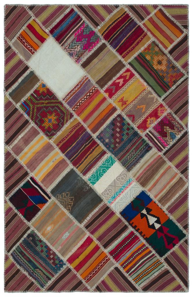 Apex Kilim Patchwork Unique Naturel 25313 155 x 238 cm
