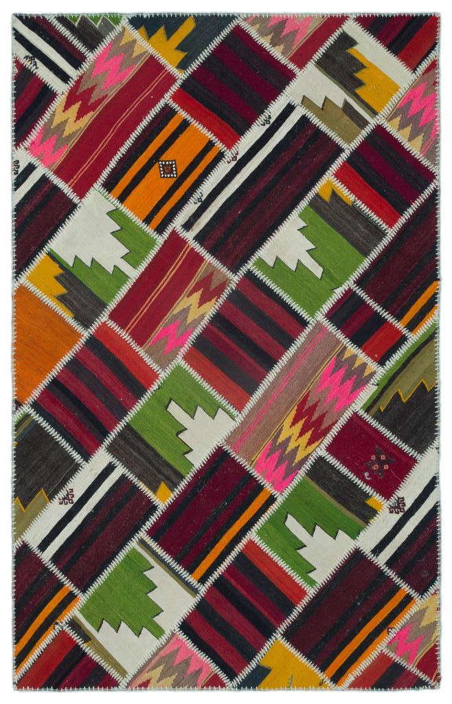 Apex Kilim Patchwork Unique Naturel 25319 152 x 240 cm