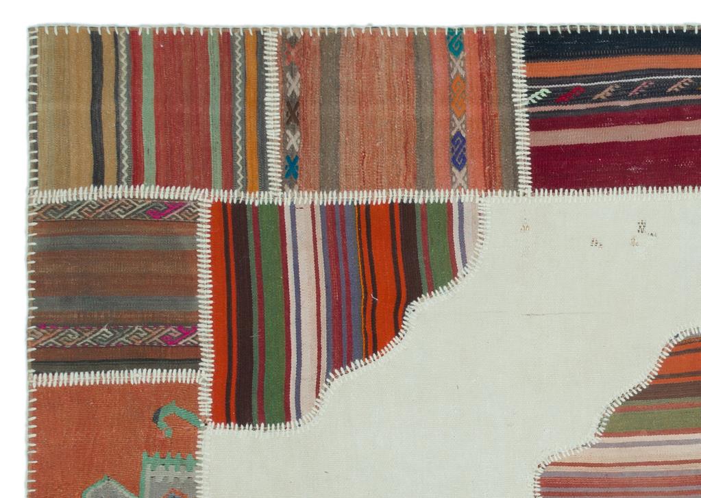 Apex Kilim Patchwork Unique Naturel 25332 162 x 232 cm