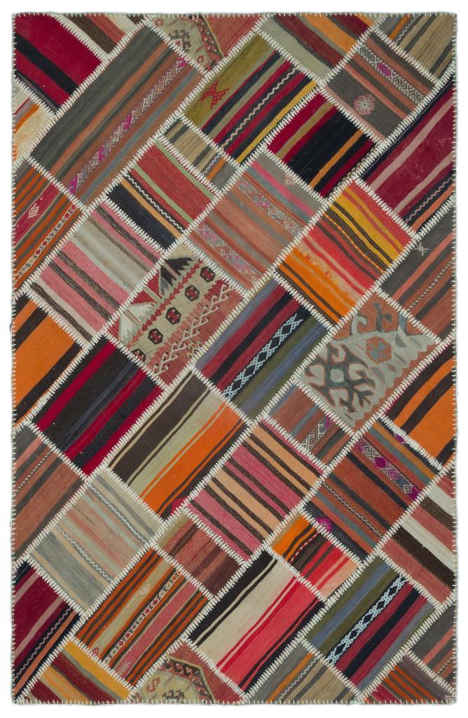 Apex Kilim Patchwork Unique Naturel 25338 157 x 240 cm