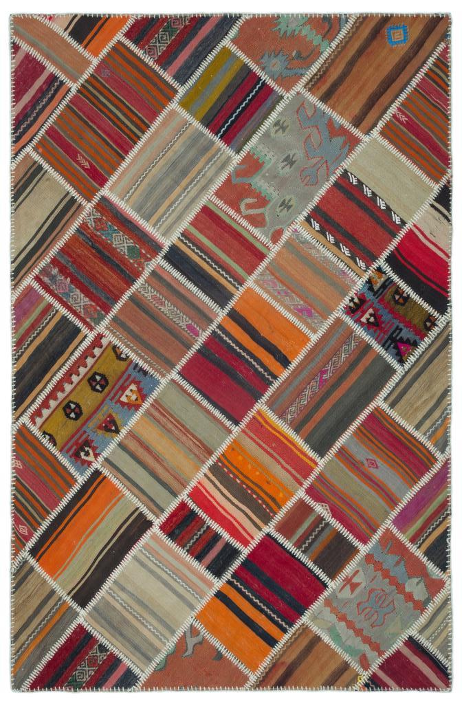 Apex Kilim Patchwork Unique Naturel 25359 157 x 236 cm