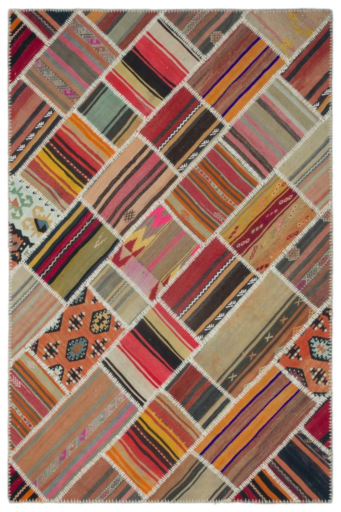Apex Kilim Patchwork Unique Naturel 25365 157 x 237 cm