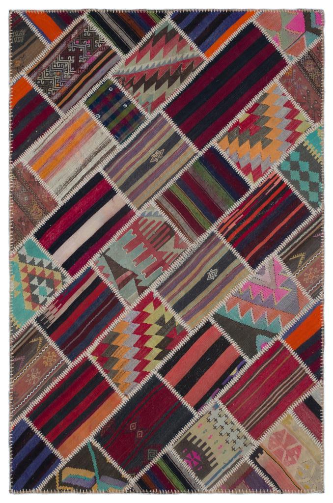 Apex Kilim Patchwork Unique Naturel 25523 155 x 237 cm