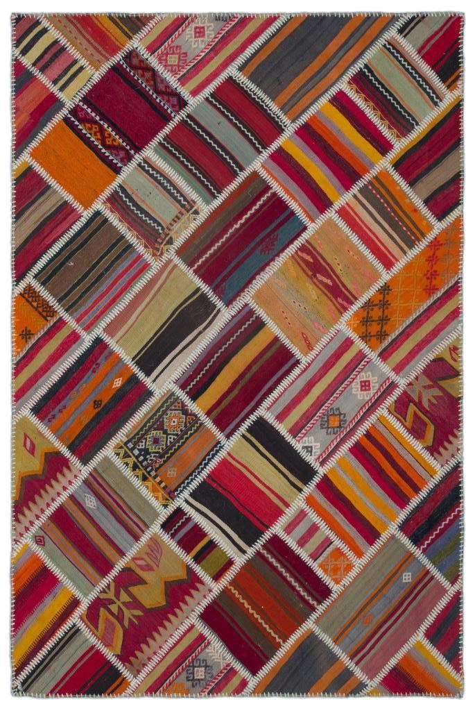 Apex Kilim Patchwork Unique Naturel 25578 156 x 234 cm