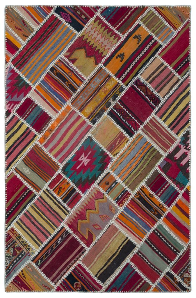Apex Kilim Patchwork Unique Naturel 25587 157 x 234 cm