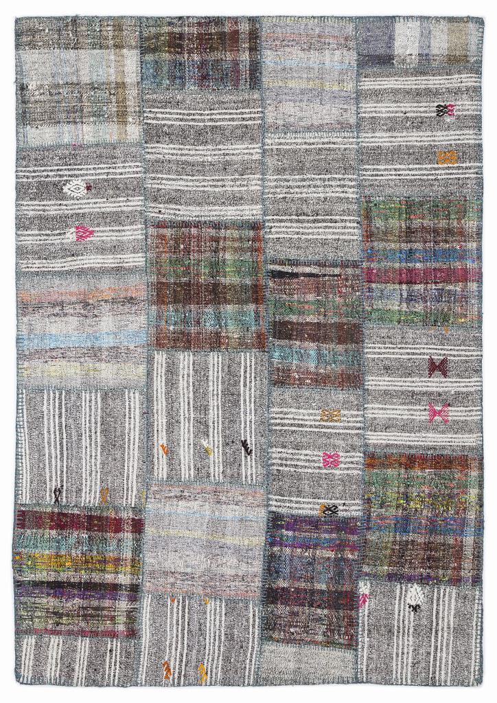 Apex Kilim Patchwork Unique Striped 1064 160 x 230 cm