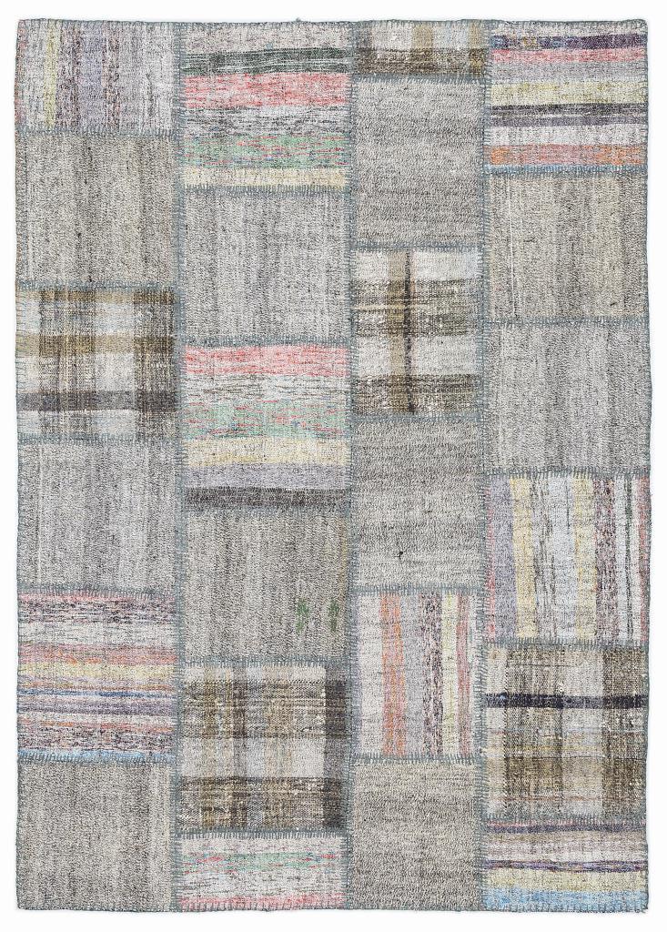 Apex Kilim Patchwork Unique Striped 1066 160 x 230 cm