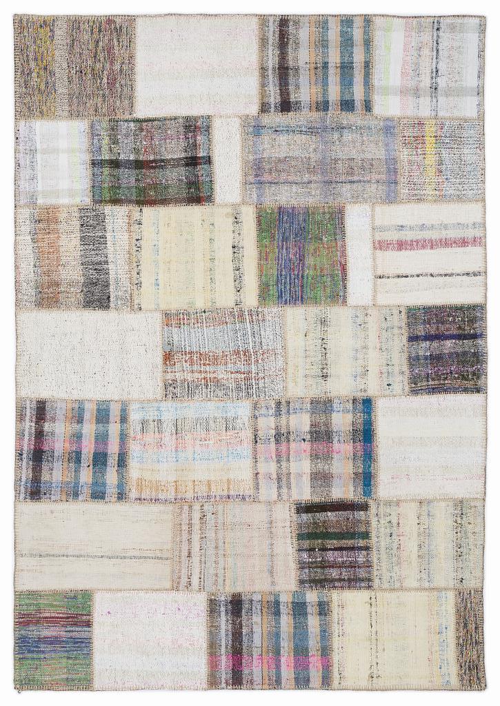 Apex Kilim Patchwork Unique Striped 1091 160 x 230 cm