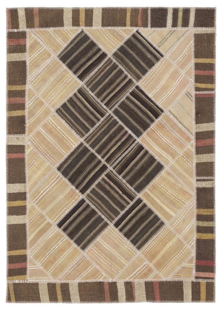 Apex Kilim Patchwork Unique Striped 11504 169 x 240 cm