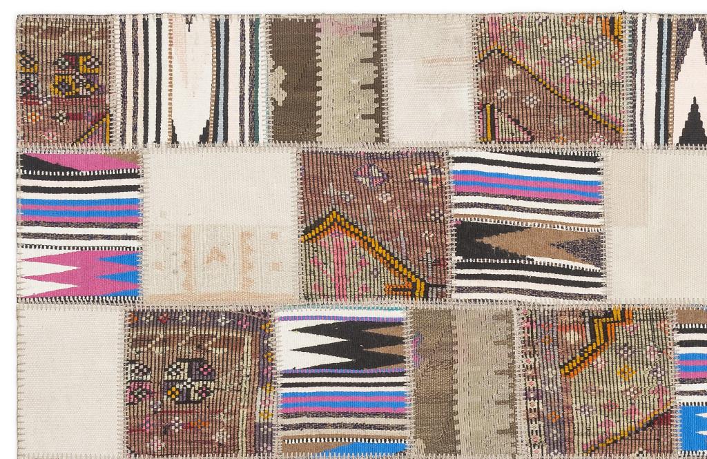Apex Kilim Patchwork Unique Striped 11508 120 x 182 cm