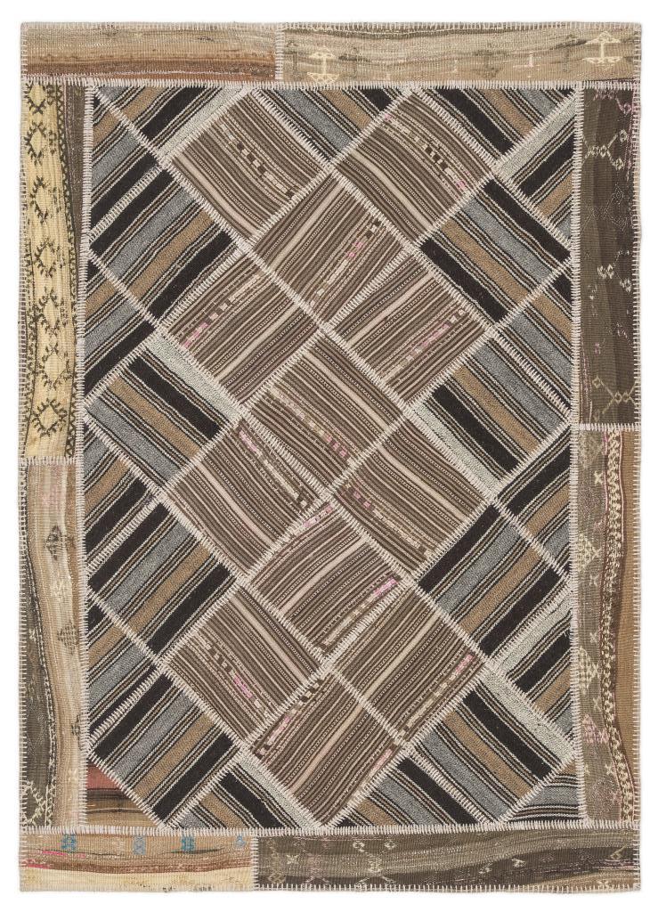 Apex Kilim Patchwork Unique Striped 11525 170 x 235 cm