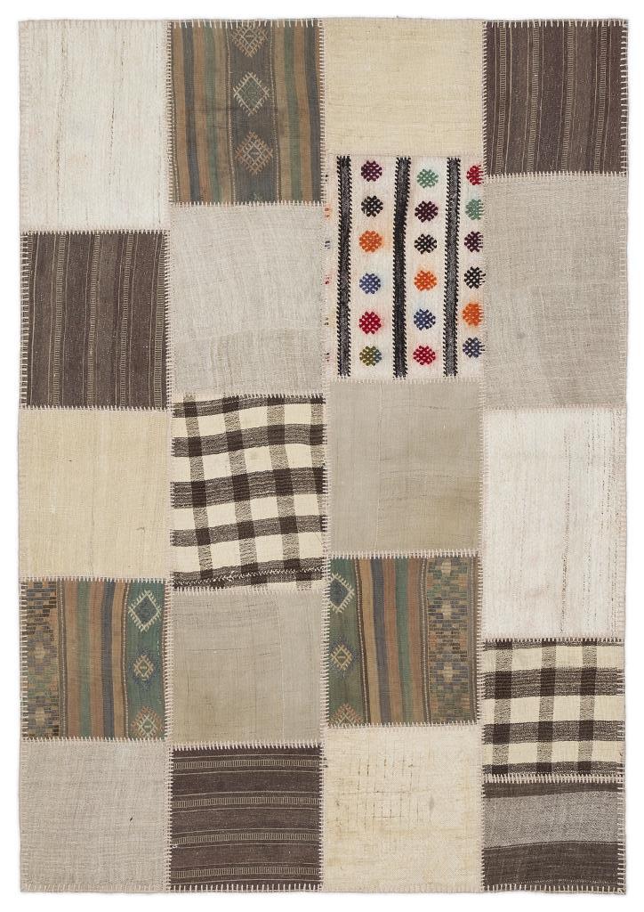 Apex Kilim Patchwork Unique Striped 1161 160 x 230 cm