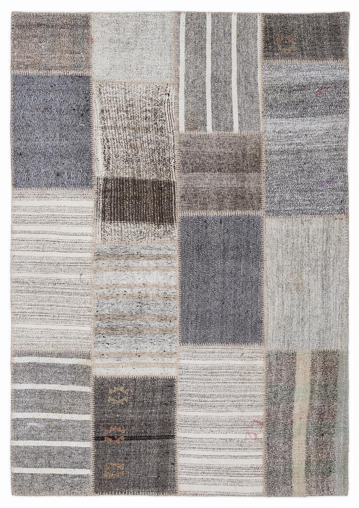 Apex Kilim Patchwork Unique Striped 1236 160 x 230 cm