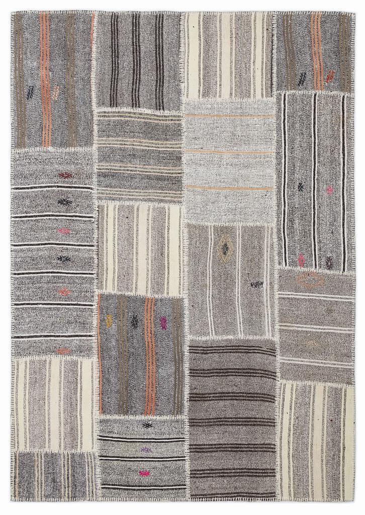 Apex Kilim Patchwork Unique Striped 1257 160 x 230 cm