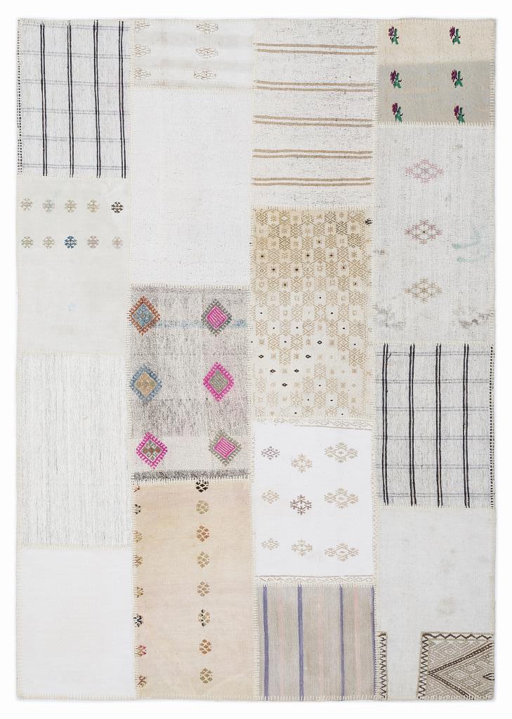 Apex Kilim Patchwork Unique Striped 1268 160 x 230 cm