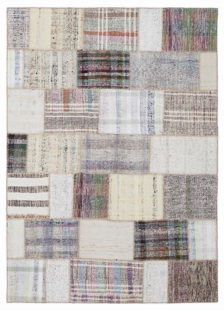 Apex Kilim Patchwork Unique Striped 1273 160 x 230 cm