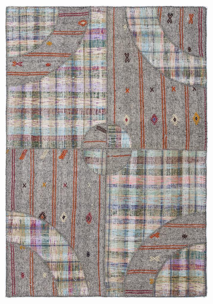 Apex Kilim Patchwork Unique Striped 1280 160 x 230 cm