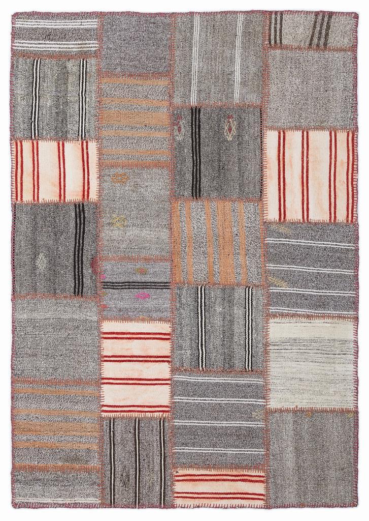 Apex Kilim Patchwork Unique Striped 1286 160 x 230 cm