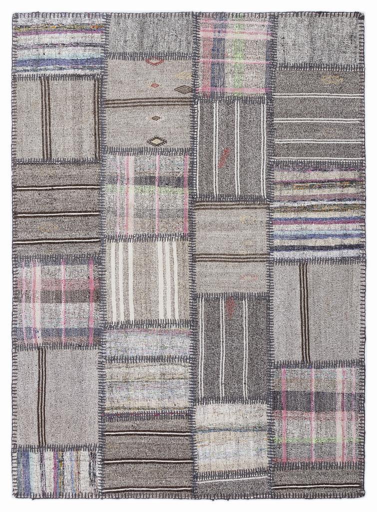 Apex Kilim Patchwork Unique Striped 1289 160 x 230 cm