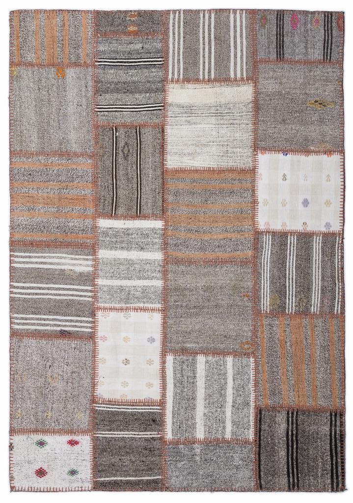 Apex Kilim Patchwork Unique Striped 1307 160 x 230 cm