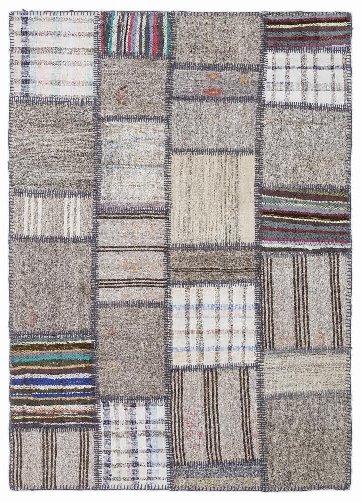Apex Kilim Patchwork Unique Striped 1308 160 x 230 cm