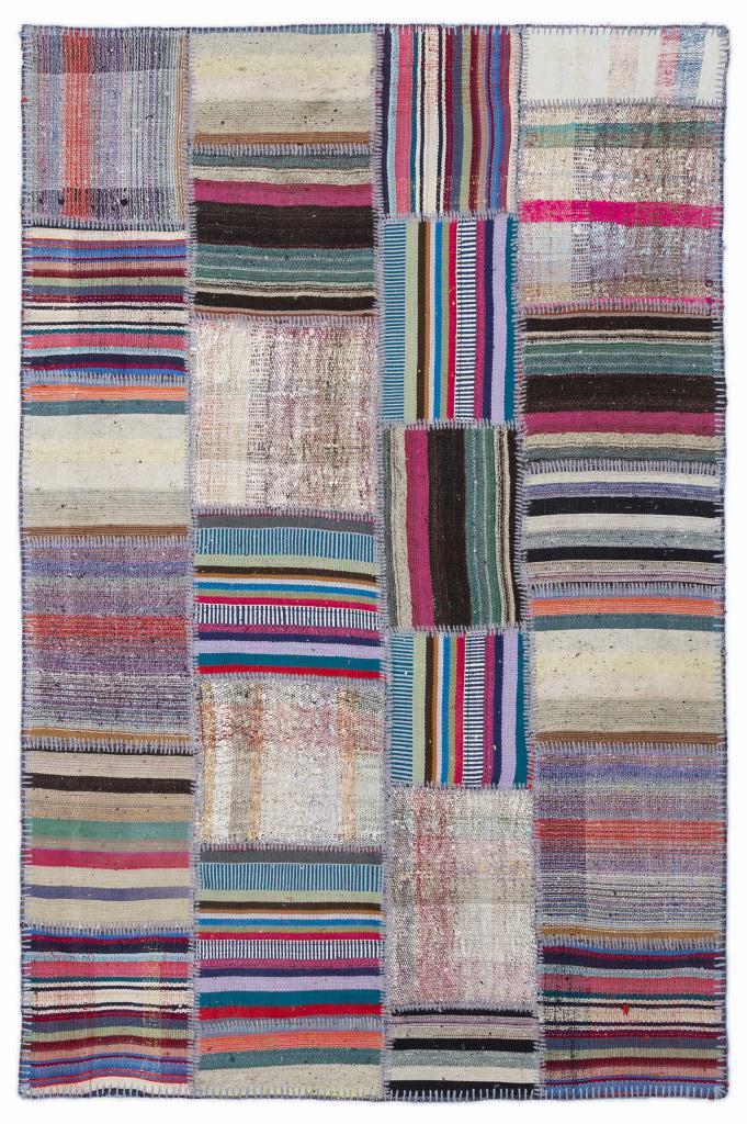 Apex Kilim Patchwork Unique Striped 1316 160 x 230 cm