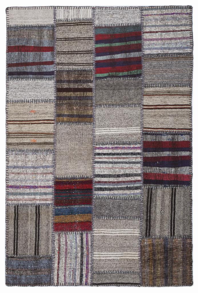 Apex Kilim Patchwork Unique Striped 1318 160 x 230 cm