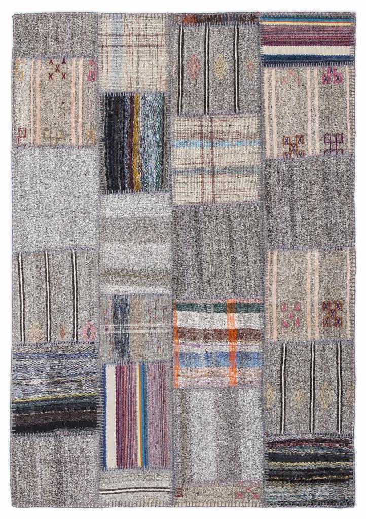 Apex Kilim Patchwork Unique Striped 1322 160 x 230 cm