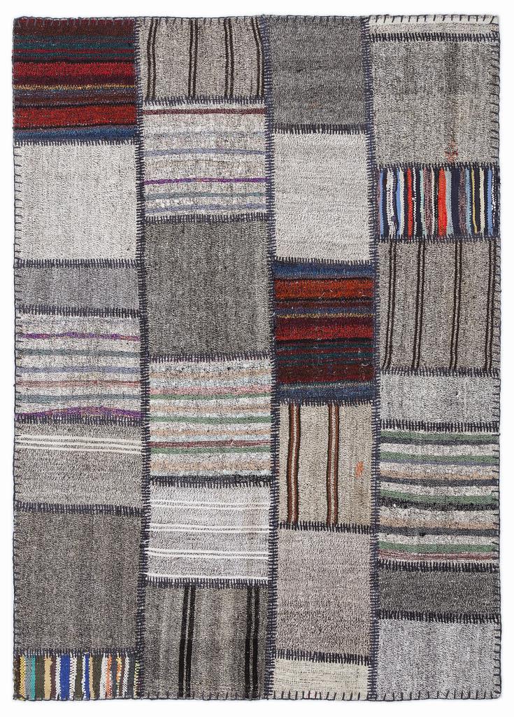 Apex Kilim Patchwork Unique Striped 1328 160 x 230 cm